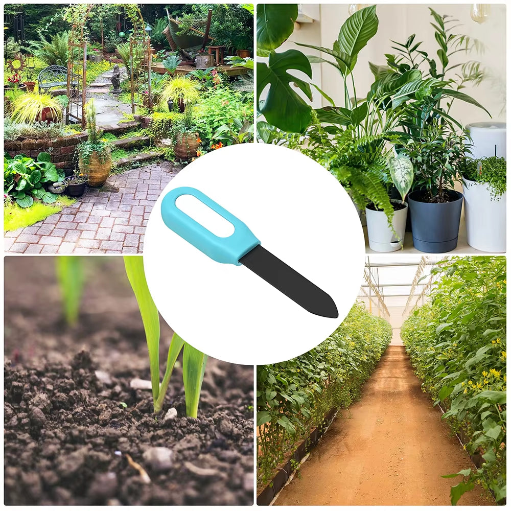 Tuya Zigbee Smart Soil Tester Humidity Temperature Moisture Sensor App Monitor for Plant Garden Work with Home Assistant Z2M
