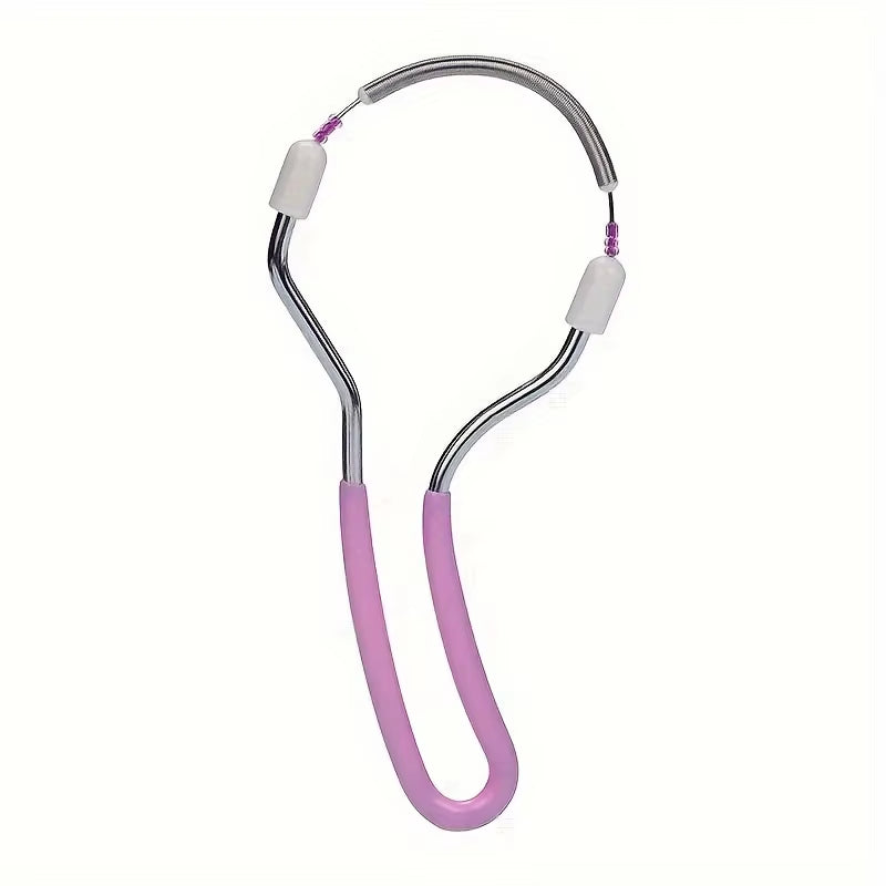 Facial Epilator for Women, Remove Unwanted Hair on Upper Lip, Chin, Face, Portable Handheld Spring Roller Epilator for Smooth Sk