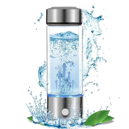 Hydrogen Water Bottle Generator Hydrogen Rich Health Cup Alkaline Ionizer USB Rechargeable Portable Hydrogen Water Ionizer