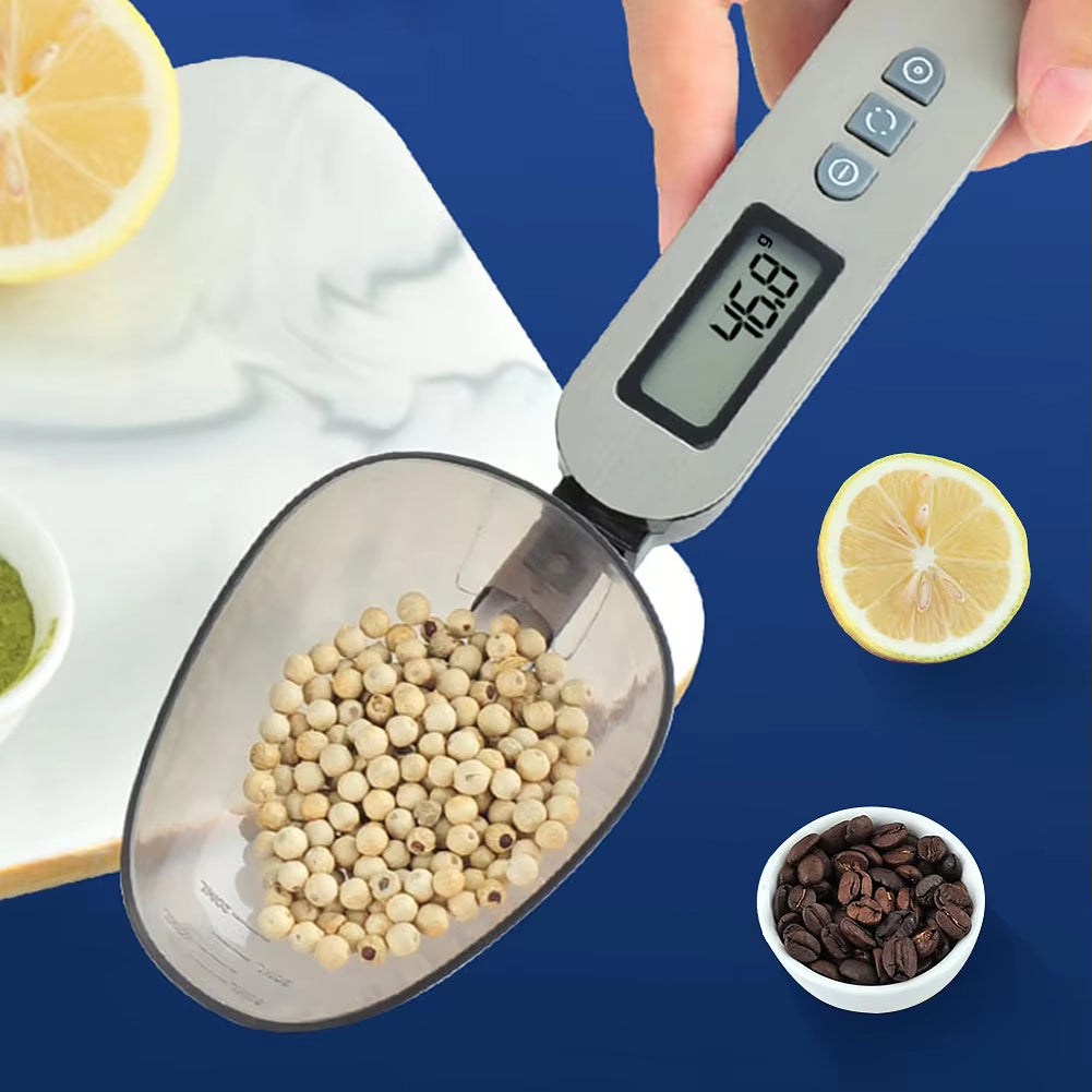 Digital Kitchen Scale with Two Spoon Head