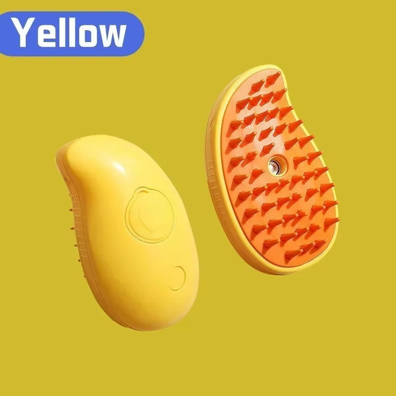 Cat Dog Steamy Brush Steam Brush Electric Sprayer for Massage Pet Grooming Tool Shedding 3 in 1 Electric Sprays Massage Combs