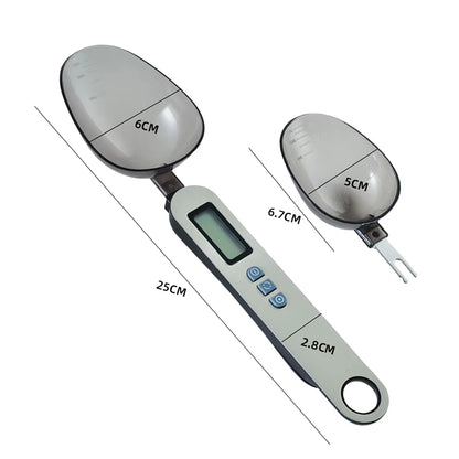 Digital Kitchen Scale with Two Spoon Head