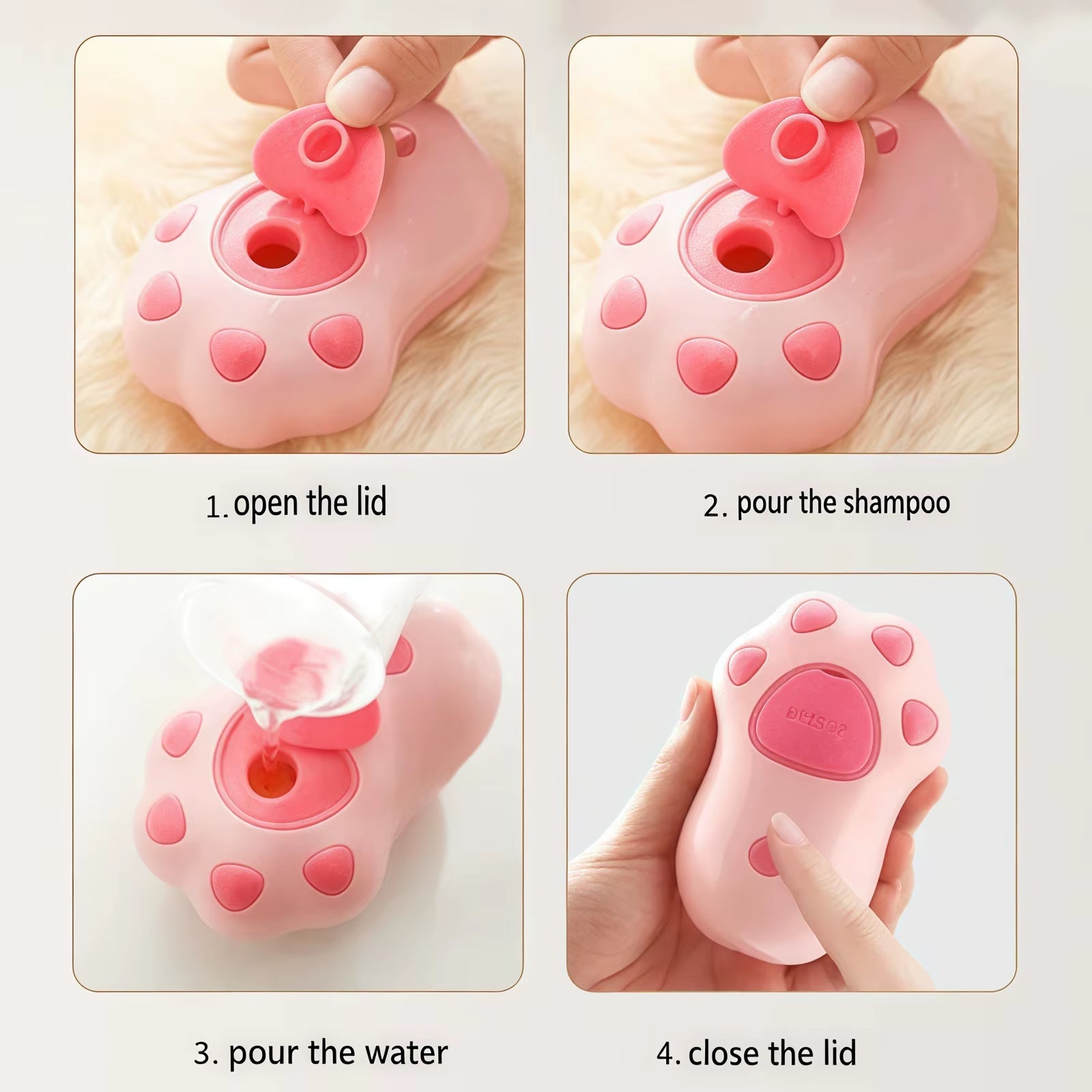 Cat Dog Steamy Brush Steam Brush Electric Sprayer for Massage Pet Grooming Tool Shedding 3 in 1 Electric Sprays Massage Combs