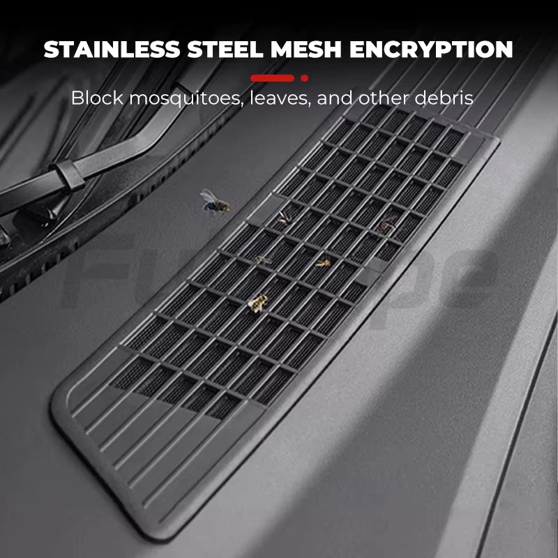 Air Inlet Protective for Tesla Model 3 Highland Anti-Insect Anti-Fouling Front Cover Air-Conditioning Cover