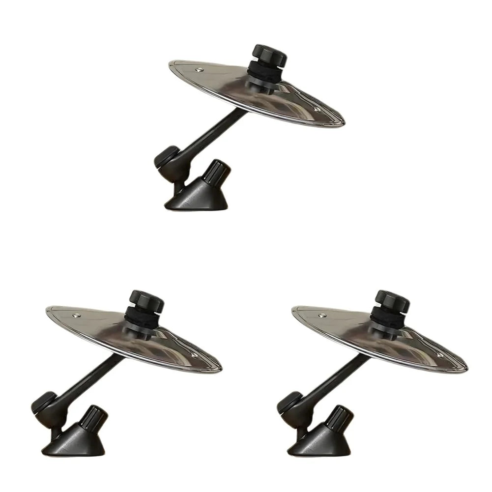 1/2/3PCS Hand-Shooting Car Crash Cymbal Universal Auto Air Ventilation Port Clip-On Mini Drum Cymbals for All Types of Vehicles