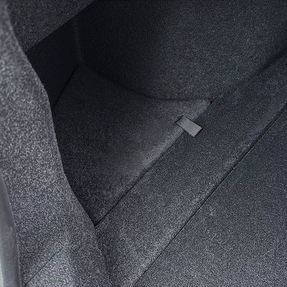 For Tesla Model 3+ Highland 2024 Rear Trunk Side ABS Storage Box with Flocking Lids