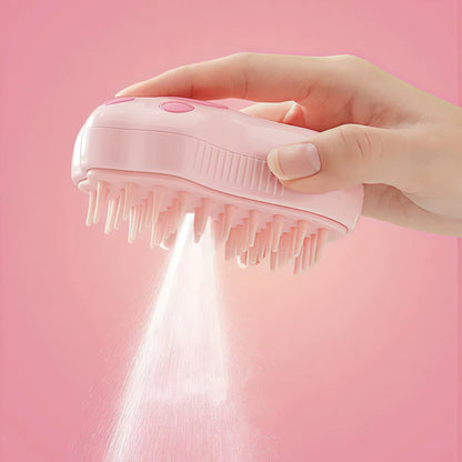Cat Dog Steamy Brush Steam Brush Electric Sprayer for Massage Pet Grooming Tool Shedding 3 in 1 Electric Sprays Massage Combs